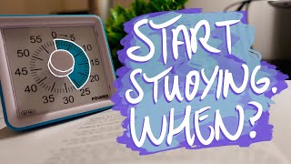 When Should You Start Revising and for How Long  Studying Effectively for GCSEs amp Alevels [upl. by Shell]