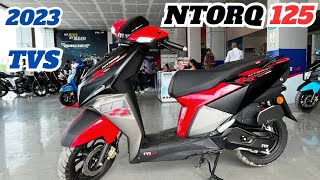 2023 TVS Ntorq 125 Race Edition Review ✅E20OBD2On Road Price [upl. by Aleina]