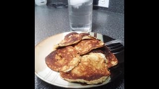 DELICIOUS healthy banana pancakes NO added sugar  GLUTEN FREE [upl. by Errehs]