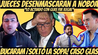 Daniel Noboa ¡Se le cae el circo Jueces confirman ilegalidad con Jorge Glas en embajada Mexicana [upl. by Carissa573]