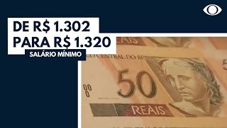 Reajuste do salário mínimo valerá a partir de 1° de maio [upl. by Zela]