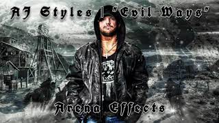 TNA AJ Styles 2013 TNA Theme Arena Effects  quotEvil Waysquot [upl. by Isac312]