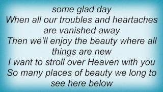 Alan Jackson  I Want To Stroll Over Heaven With You Lyrics [upl. by Casia]