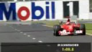 F1 2003 Australia M Schumacher Pole Lap [upl. by Fiden]