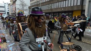 Basler Fasnacht 2023  Basels Carnival Parade PART 1 [upl. by Ahsata764]