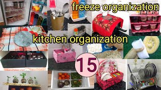 15 practical tips for clean amp organised kitchensmart kitchen organization ideakitchen makeover [upl. by Raddi274]