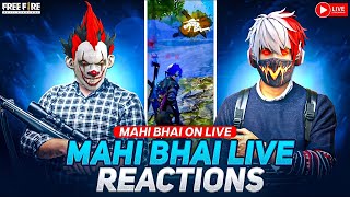 🔥1v2 Live Reactions🔥Free Fire Live In Telugu💥TEAM MAHI YT⚠️ ON LIVE 💥freefire [upl. by Adena53]