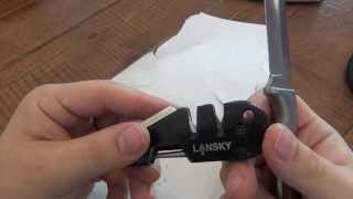 Knife Sharpener Review  Lansky quotBlade Medicquot [upl. by Asinet]