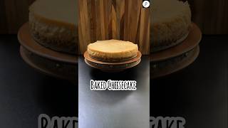 Baked Cheesecake  Written recipe pinned in Comments cheesecake compote shortsviral [upl. by Nyletac]