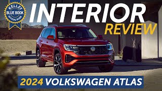 2024 Volkswagen Atlas  Interior Review [upl. by Anikal]