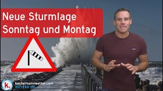 Der nächste Sturm kommt am Sonntag und Montag [upl. by Ekihc]