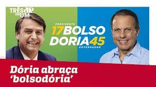 João Doria abraça o voto bolsodoria [upl. by Eadwina]