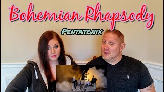 OFFICIAL VIDEO Bohemian Rhapsody – Pentatonix REACTION [upl. by Inhoj]