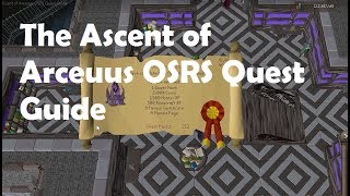 The Ascent of Arceuus OSRS Quest Guide [upl. by Justinn]