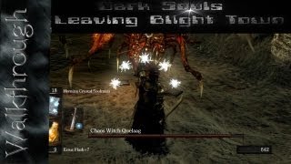 Dark Souls Walkthrough  Leaving Blight Town [upl. by Dionne805]