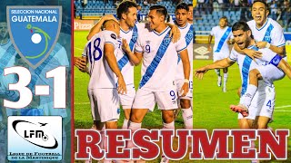 VICTORIA PARA GUATEMALA Guatemala vs Martinica 31 RESUMEN Y GOLES LIGA DE NACIONES DE CONCACAF [upl. by Merriman]