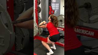 Staggered Stance Front Squat [upl. by Etiuqram]