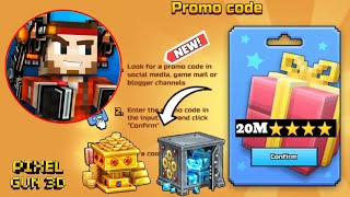 ALL NEW PROMO CODE PIXEL GUN 3D JULY 2022  PG3D CODES JULY  PIXEL GUN 3D CODES 2022 [upl. by Llennod]