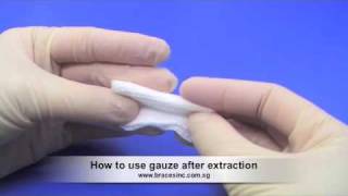 Sterile Gauze Extraction [upl. by Alyad]