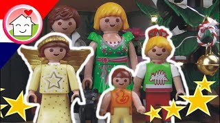 Playmobil filmpje Nederlands Kerstavond met de familie Huizer [upl. by Leffen]