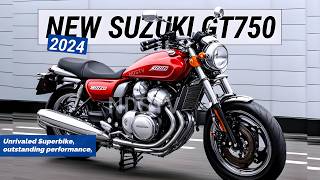 2024 NEW Suzuki GT750 Unrivaled Superbike outstanding performance Surpassing its competitors [upl. by Ynehteb21]