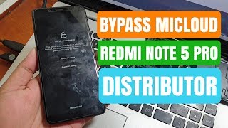 Bypass Micloud Redmi Note 5 Pro whyred distributor Clean all FIx all [upl. by Cleodal511]