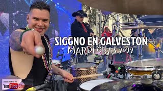 Siggno  En Vivo Desde Galveston TX Mardi Gras 2022 [upl. by Llennej]