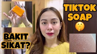 Negra soap na nakakaputi Try ko nga Tiktok made me vlog it ✨ jammyllagas [upl. by Accebar]