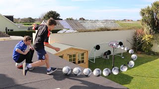 ROOF TOP FOOTBALL CHALLENGES [upl. by Esinart]