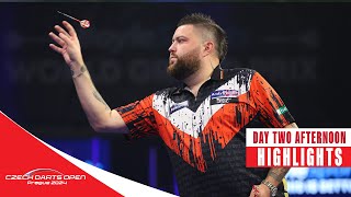 SEEDS ELIMINATED  Day Two Afternoon Highlights  2024 Gambrinus Czech Darts Open [upl. by Silvie]