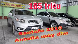 Santafe 2010 Phom mớiAntaraXe nhập khẩu Đứcmáy dầu tiết kiệm nhiên liệu và bền bỉ giá 165 triệu [upl. by Sawyer]