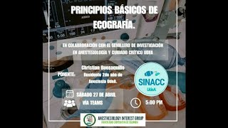 Reunión académica Principios básicos de ecografía  En colaboración con AIGUCC [upl. by Cleopatre]