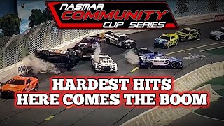 A NASMAR Community Cup Series Crash Compilation  Here Comes the BOOM by TimBrown17 [upl. by Anna]