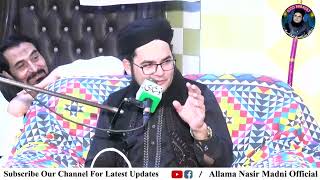 Aaj Kl Molvion Ko Kis City Main  Allama Nasir Madni Official  Nasir Madni 2024 [upl. by Ellehcim]