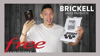 FREE sample Kit  Brickell Mens Products Review [upl. by Joselyn950]