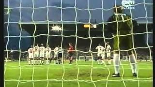 Zanetti Free Kick Argentina v England World Cup 98 [upl. by Akerley]