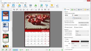 Comment faire son calendrier personnalisé 2016 [upl. by Akenit]