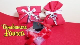 DIY BOMBONIERE LAUREA [upl. by Ecidnak]