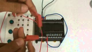 002 การต่อไฟเลี้ยงและวงจร Input CP1L [upl. by Sanoj]