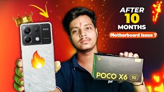 Poco X6 Review After 10 Months 🔥  Poco X6 New Features  Mother Bord Issue [upl. by Ayifa]