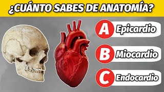 ¡Reto Anatómico de 30 Preguntas ¿Eres un Experto en el Cuerpo Humano 🧠🧬 [upl. by Eugenio]