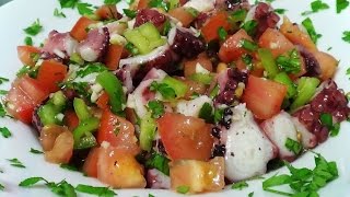 Ceviche de pulpo estilo progreso [upl. by Ymerrej]