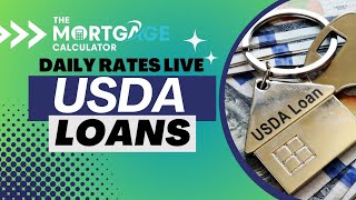 Daily Mortgage Rates LIVE  08132024  USDA Loans [upl. by Lennahc392]