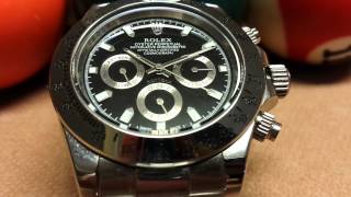 Fake rolex second hand sweep quality test [upl. by Musetta]