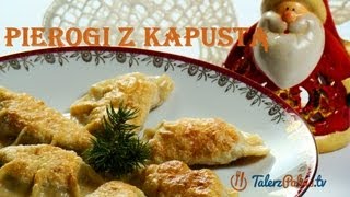 Pierogi z kapustą  TalerzPokustv [upl. by Sivra175]