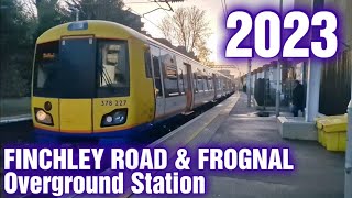 FINCHLEY ROAD amp FROGNAL Overground Station 2023 [upl. by Caralie213]