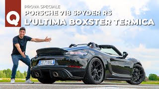 Motore ESAGERATO 500 cv 9000 girimin  La BOXSTER col FLATSIX GT3  Porsche 718 Spyder RS [upl. by Lerraj]