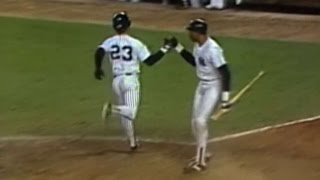 Mattingly hits insidethepark home run [upl. by Olumor]