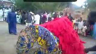 Ndako Gboya Nupe Masquerade Emidzan Short Video [upl. by Aneehc]