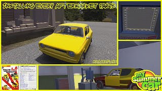 INSTALLING EVERY AFTERMARKET PARTS  My Summer Car Boring  MaaarkPlays [upl. by Einiar963]